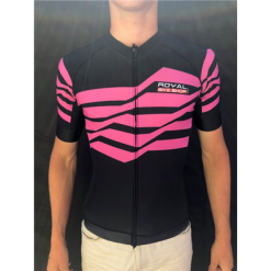MAILLOT ROYAL BIKE SHOP " ZEBRA PINK