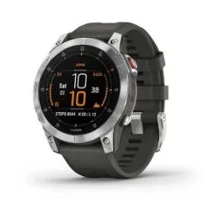 Montre Garmin Multisport EPIX 2ème Génération Acier Silver -BMX Soldes Epix acier Silver big
