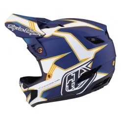CASQUE D4 COMPOSITE MIPS MATRIX BLUE 2023 -BMX Soldes casque d4 composite mips matrix blue 2023 3