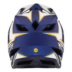CASQUE D4 COMPOSITE MIPS MATRIX BLUE 2023 -BMX Soldes casque d4 composite mips matrix blue 2023 4