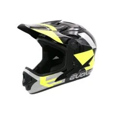 CASQUE EVOLVE STORM - GLOSSY BLACK / NEON YELLOW