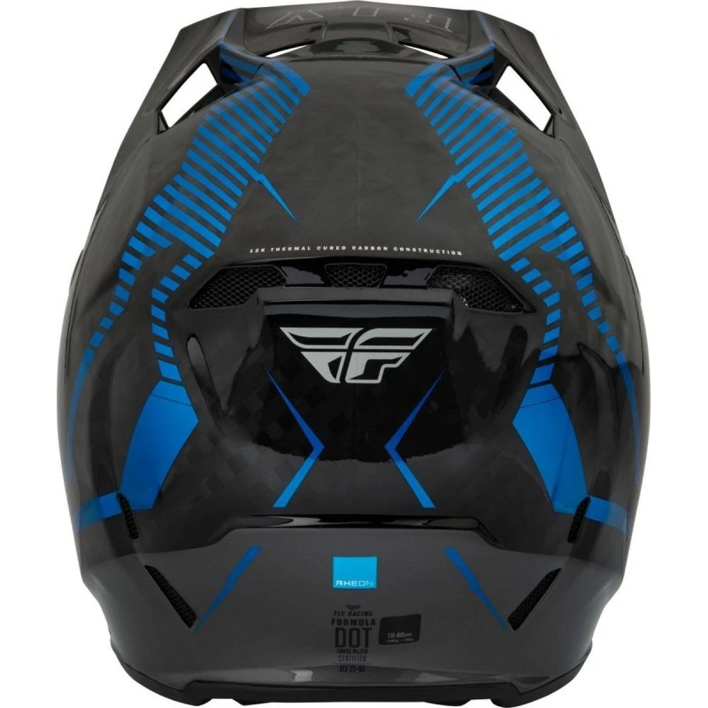 CASQUE FLY FORMULA CARBONE TRACER BLEU/NOIR 2023 4 CASQUE FLY FORMULA CARBONE TRACER BLEU/NOIR 2023 – Image 2