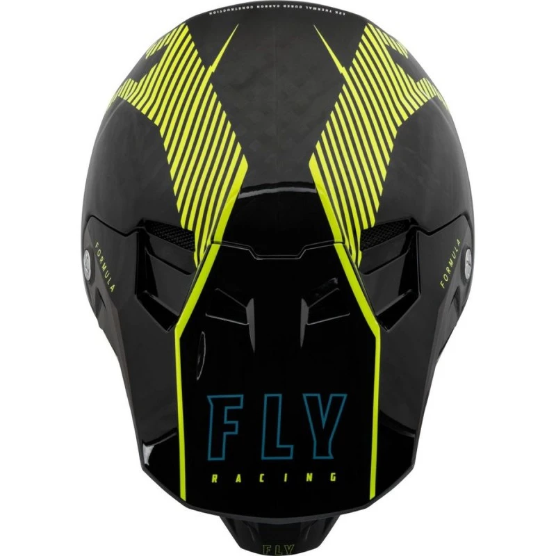 CASQUE FLY FORMULA CARBONE TRACER JAUNE FLUO/NOIR 2023 5 CASQUE FLY FORMULA CARBONE TRACER JAUNE FLUO/NOIR 2023 – Image 3