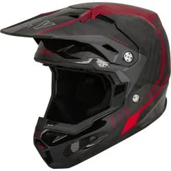 CASQUE FLY FORMULA CARBONE TRACER ROUGE/NOIR 2023 -BMX Soldes casque fly formula carbone tracer rougenoir 2023 3