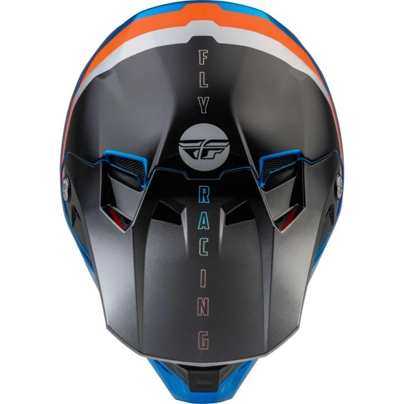 CASQUE FLY FORMULA CC DRIVER BLEU/ORANGE/NOIR 4 CASQUE FLY FORMULA CC DRIVER BLEU/ORANGE/NOIR – Image 2