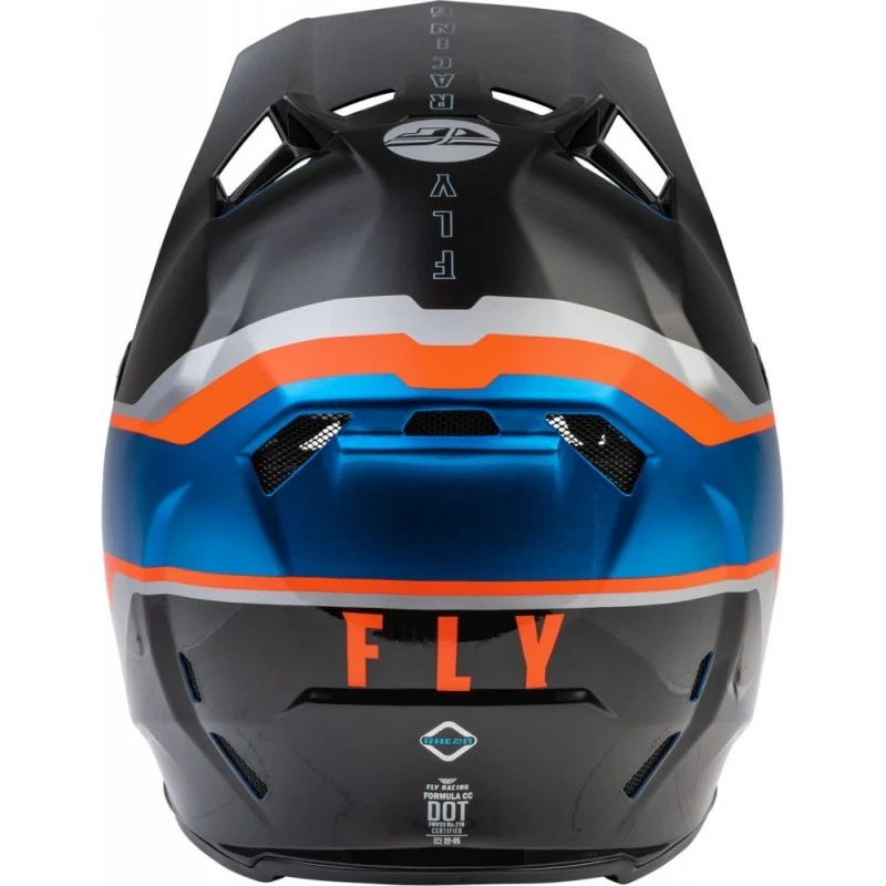 CASQUE FLY FORMULA CC DRIVER BLEU/ORANGE/NOIR 5 CASQUE FLY FORMULA CC DRIVER BLEU/ORANGE/NOIR – Image 3
