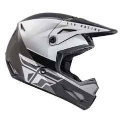 CASQUE FLY KINETIC STRAIGHT EDGE 2022 NOIR/BLANC