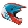 CASQUE FLY KINETIC STRAIGHT EDGE 2022 ROUGE/BLANC/BLEU -BMX Soldes casque fly kinetic straight edge 2022 rougeblancbleu