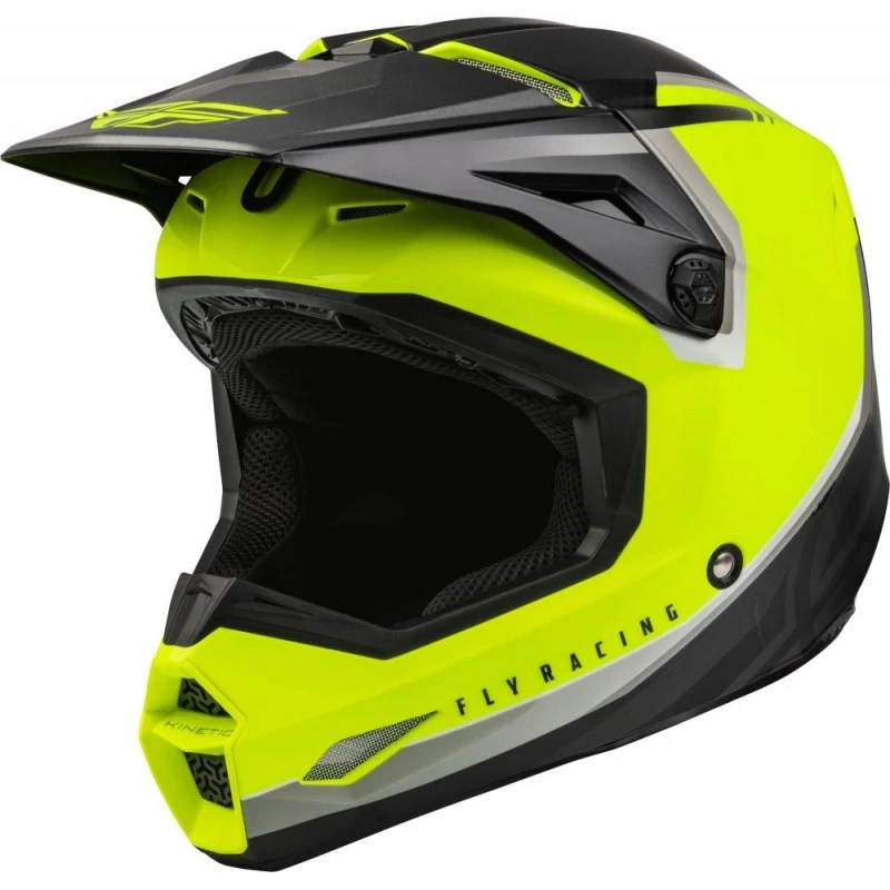 CASQUE FLY KINETIC VISION JAUNE FLUO/NOIR 2023 6 CASQUE FLY KINETIC VISION JAUNE FLUO/NOIR 2023 – Image 4