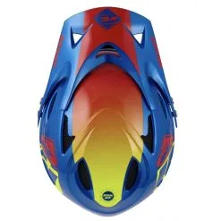 CASQUE KENNY DOWN HILL 2022 GRAPHIC CANDY BLUE -BMX Soldes casque kenny down hill 2022 graphic candy blue 2