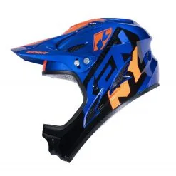 CASQUE KENNY DOWN HILL GRAPHIC BLUE 2023 -BMX Soldes casque kenny down hill graphic blue 2023 2