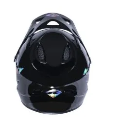 CASQUE KENNY DOWN HILL GRAPHIC HOLOGRAPHIC BLACK 2023 -BMX Soldes casque kenny down hill graphic holographic black 2023 1