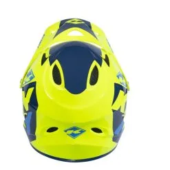 CASQUE KENNY DOWN HILL GRAPHIC NEON YELLOW 2023 -BMX Soldes casque kenny down hill graphic neon yellow 2023 1