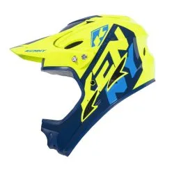 CASQUE KENNY DOWN HILL GRAPHIC NEON YELLOW 2023 -BMX Soldes casque kenny down hill graphic neon yellow 2023 3