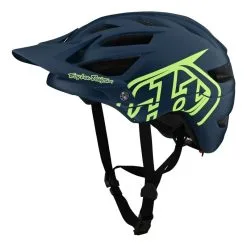CASQUE TLD A1 DRONE MARINE/GREEN -BMX Soldes casque tld a1 drone marinegreen 2