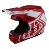 CASQUE TLD GP OVERLOAD RED/WHITE -BMX Soldes casque tld gp overload redwhite