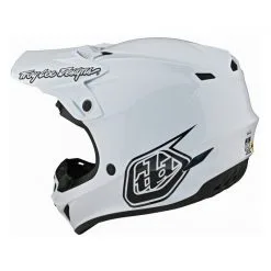 CASQUE TLD SE4 POLYACRYLITE MONO WHITE 2022 -BMX Soldes casque tld se4 polyacrylite mono white 2022 1
