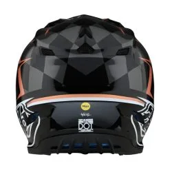 CASQUE TLD SE4 POLYACRYLITE WARPED BLACK/COPPER 2022 -BMX Soldes casque tld se4 polyacrylite warped blackcopper 2022 2