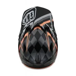 CASQUE TLD SE4 POLYACRYLITE WARPED BLACK/COPPER 2022 -BMX Soldes casque tld se4 polyacrylite warped blackcopper 2022 3