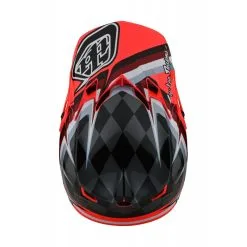 CASQUE TLD SE4 POLYACRYLITE WARPED GLO RED 2022 -BMX Soldes casque tld se4 polyacrylite warped glo red 2022 3