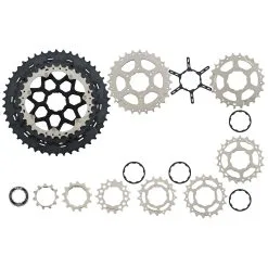Cassette VTT Shimano M7000 11 Vitesses 11-40 -BMX Soldes cassette vtt M7000 eclate