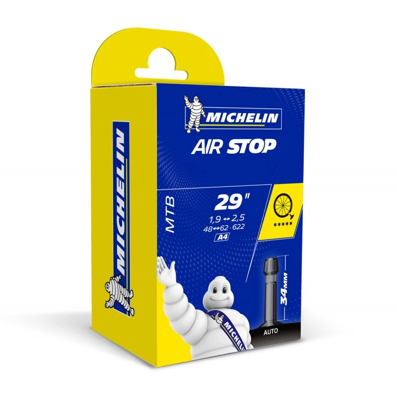Chambre A Air VTT Airstop A4 29X1,9-2,5 Standard 40mm 3 Chambre A Air VTT Airstop A4 29X1,9-2,5 Standard 40mm