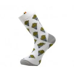 RAFA'L Chaussettes Hautes Rafal Funny Frite Carbone 43/46