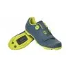 Chaussure SCOTT MTB Vertec Nightfall Blue/neon Yellow 2020 -BMX Soldes chaussure scott mtb vertec nightfall blueneon yellow 2020