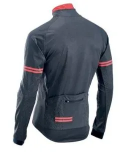 Veste Northwave Extreme TP Anthracite Rouge -BMX Soldes extreme jacket tp rouge dos big