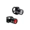 Duo éclairage Femto Drive Avant Et Arrière Lezyne -BMX Soldes femto drive pair big