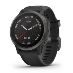 Montre GPS Garmin Fenix 6S Sapphire Carbon Gray DLC Noire