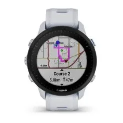 Montre GPS Garmin Forerunner 955 Solar Blanche -BMX Soldes forerunner 955 blanche carte big 1