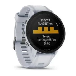 Montre GPS Garmin Forerunner 955 Solar Blanche -BMX Soldes forerunner 955 blanche montre big 1