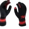 RAFA'L Gants Rafal Hiver Néoprène Noirs Et Rouges -BMX Soldes gant hiver rouge 3 big