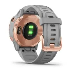 Montre Sport Garmin Fenix 6S Sapphire Rose Gold Bracelet Gris -BMX Soldes garmin 6 S sapphire rose gris dos big