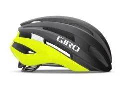 Casque GIRO Synthe Mips 2 Mips Taille M Noir / Fluo -BMX Soldes giro synthe mips ii road helmet matte black fade highlight yellow profil 1 b