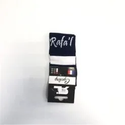 Chaussettes Cyclisme RAFA'L CELESTE 2 BLEU MARINE/ BLANC