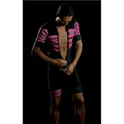MAILLOT ROYAL BIKE SHOP " ZEBRA PINK -BMX Soldes img 5620 z