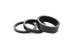 ROYAL BIKE SHOP Kit De 3 Entretoises Ergotec Carbone 1" 1/8