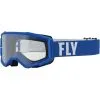 MASQUE FLY FOCUS BLEU/BLANC -BMX Soldes masque fly focus bleublanc