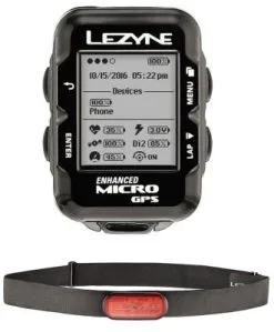 Compteur Lezyne Micro GPS + Ceinture Cardiaque