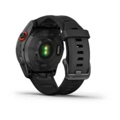 Montre GPS GARMIN FENIX 7S SOLAR Gray Bracelet Noir -BMX Soldes montre fenix 7S solar grise dos big