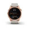 Montre GPS GARMIN FENIX 7S SOLAR Rose Gold -BMX Soldes montre fenix 7S solar rose 1 big