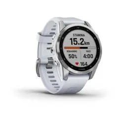 Montre GPS GARMIN FENIX 7S Standard Edition Blanc -BMX Soldes montre fenix 7S standard blanche 2 big