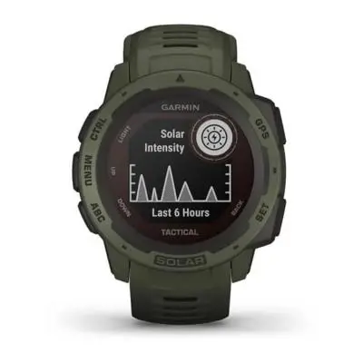 Montre GPS Garmin Instinct Solar Tactical Edition Kaki 3 Montre GPS Garmin Instinct Solar Tactical Edition Kaki