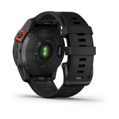 Montre GPS GARMIN FENIX 7 SOLAR Gray Bracelet Noir 7 Montre GPS GARMIN FENIX 7 SOLAR Gray Bracelet Noir – Image 5
