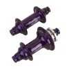 MOYEUX PROFILE ELITE 10MM AV-AR VIOLET 1 MOYEUX PROFILE ELITE 10MM AV-AR VIOLET -BMX Soldes moyeux profile elite 10mm av ar violet