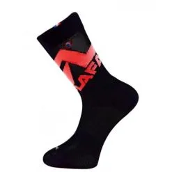 RAFA'L Chaussettes Hautes Rafal Big Logo Noir Rouge
