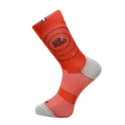 RAFA'L Chaussettes Rafal Radar Carbone Rouges