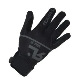 Gants De Vélo Rafa'L MID-R Noirs Et Gris -BMX Soldes paire de gants rafalsocks mid r big